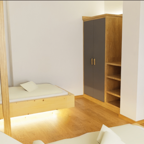 Interior Design für Hotelzimmer in 3D